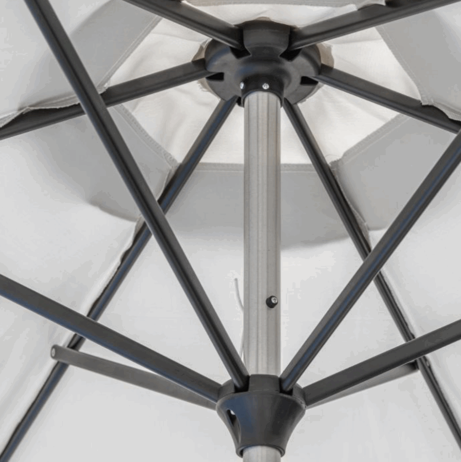 avignon gazebo 3x3m with led taupe