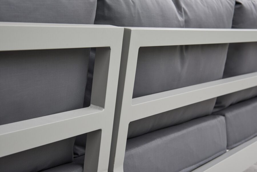 mallorca corner sofa with side tables