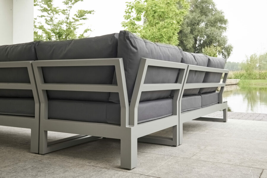 mallorca corner sofa with side tables