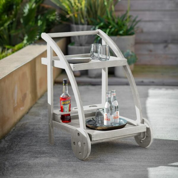 pismo drinks trolley whitewash. pre order for delivery 2nd july