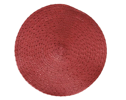 round red placemats