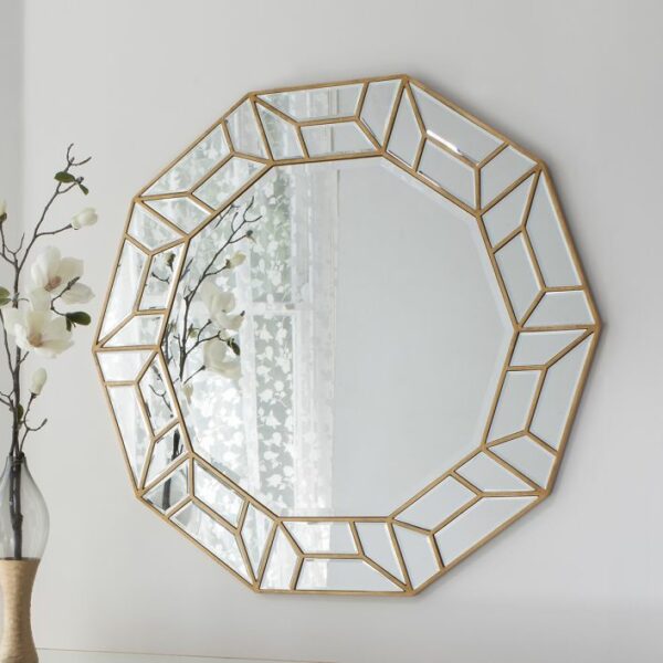 decagon gold mirror