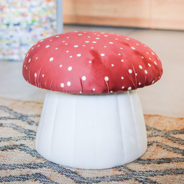 mushroom pouffe