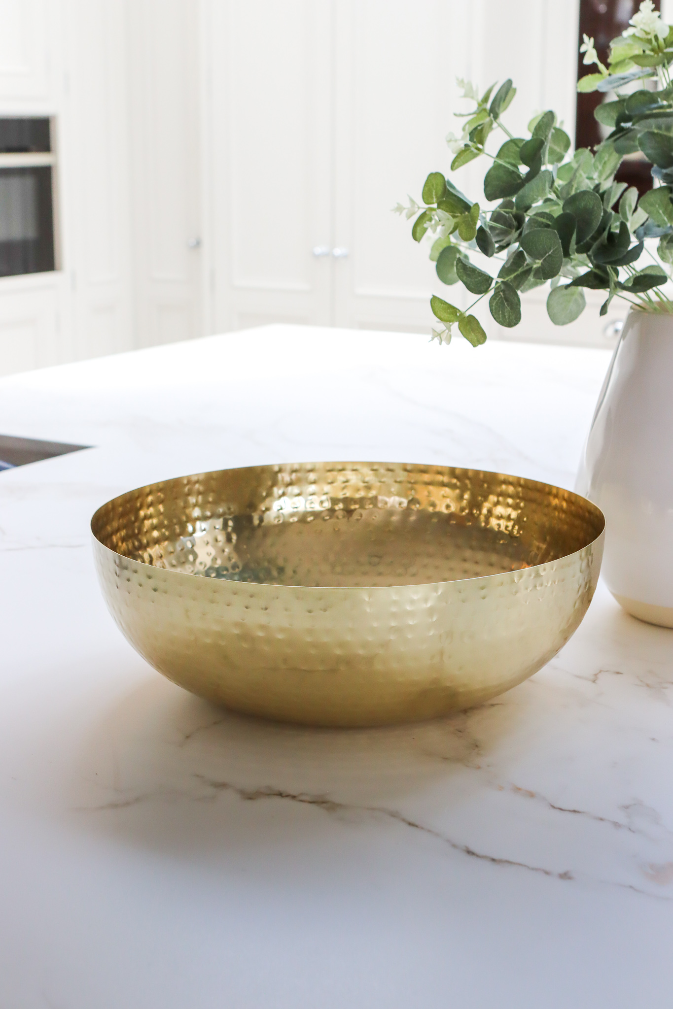 camille gold serving bowl