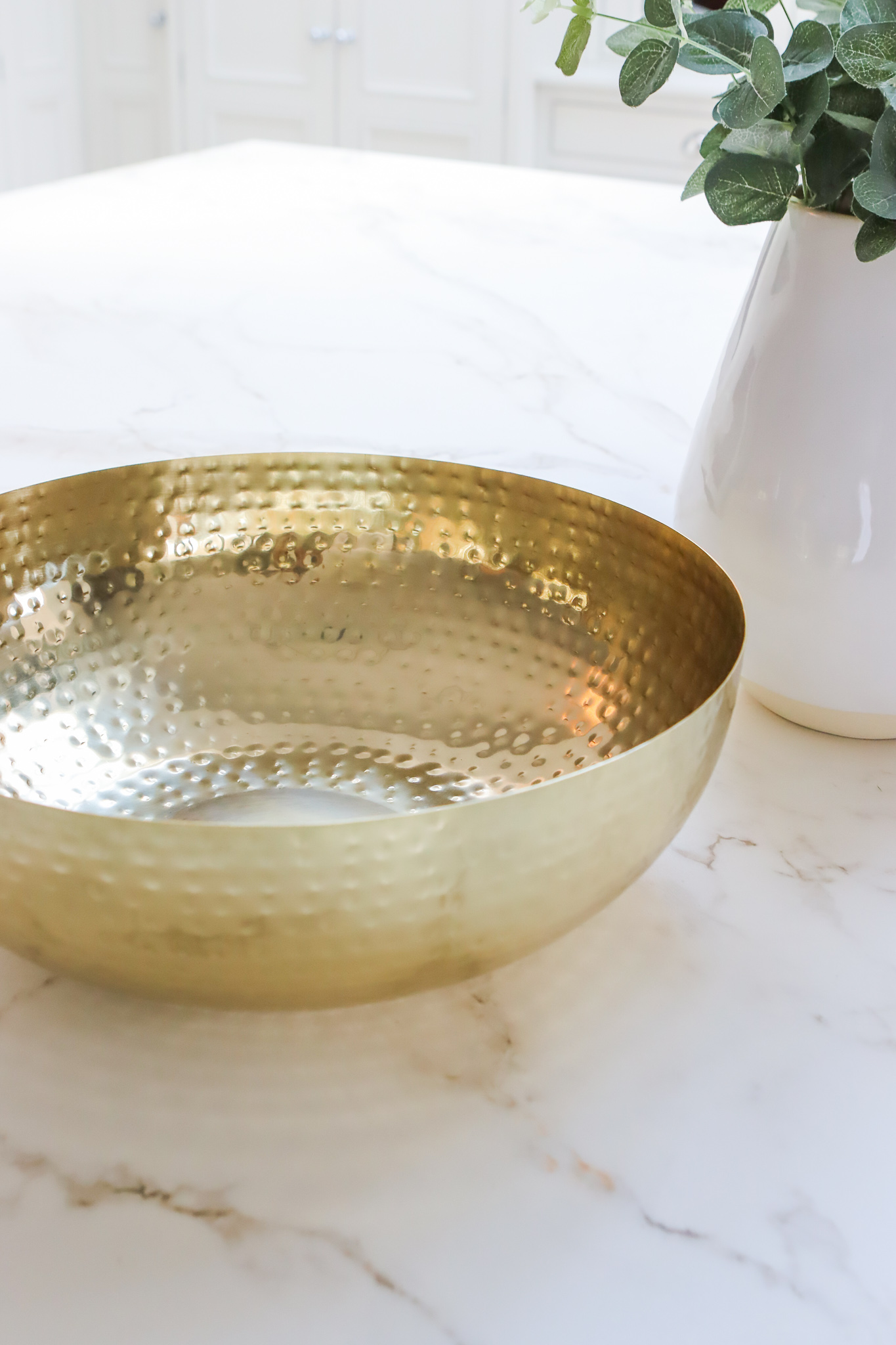 camille gold serving bowl