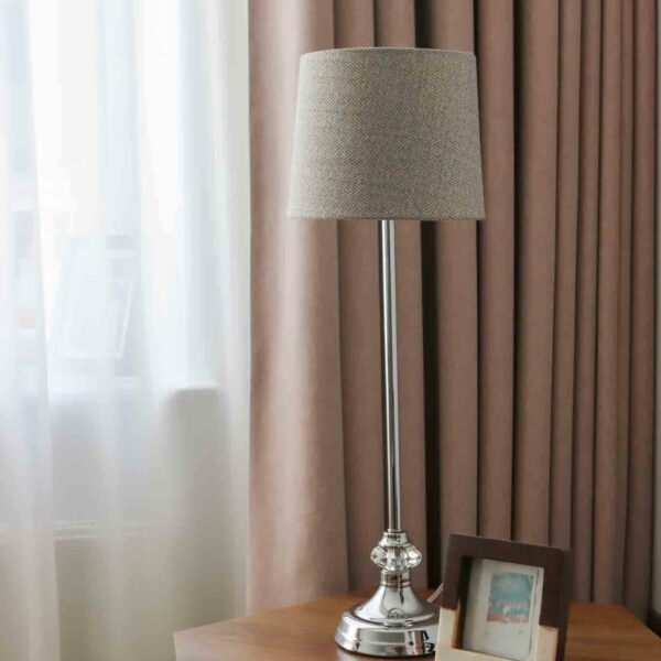 genoa chrome table lamp