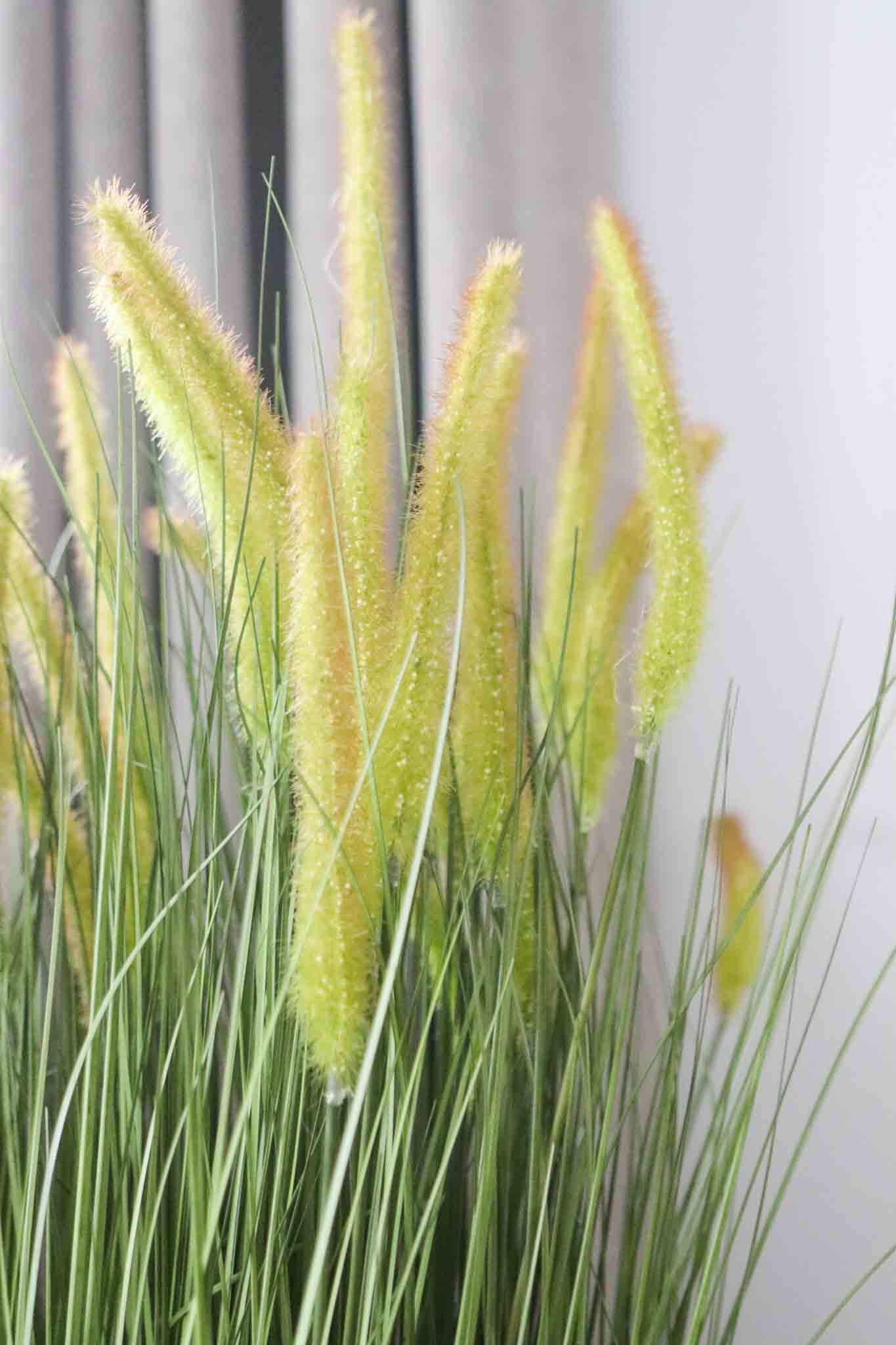 large faux grass cattails