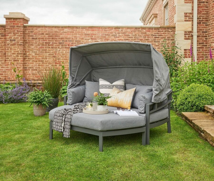 south beach daybed grey