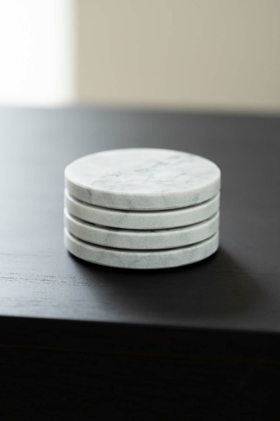 four pack of marble coasters