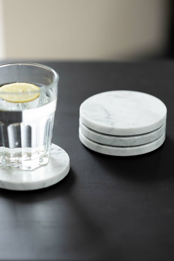 Four Pack of Marble Coasters