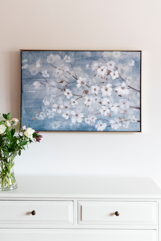 blossom framed wall art