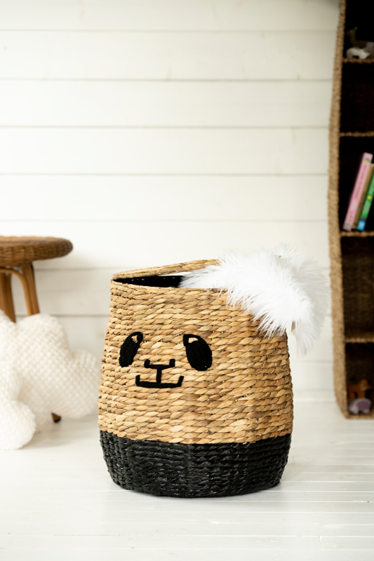bobo panda storage basket