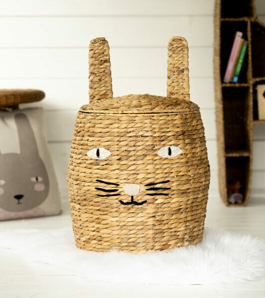bunny basket with lid