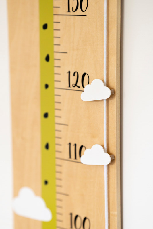 filbert wooden height chart