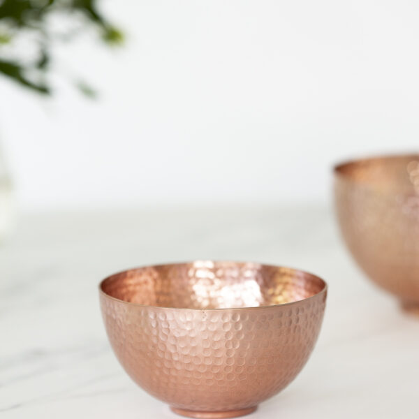 camille copper bowls 2 pack