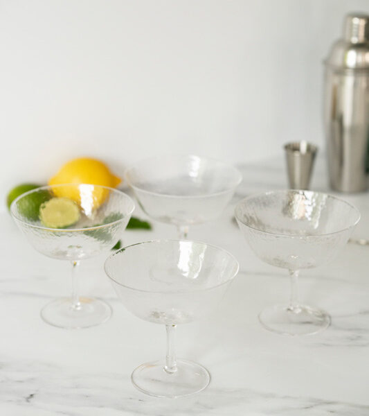 benichi cocktail glass set of 4