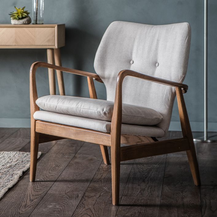 avalon armchair in natural
