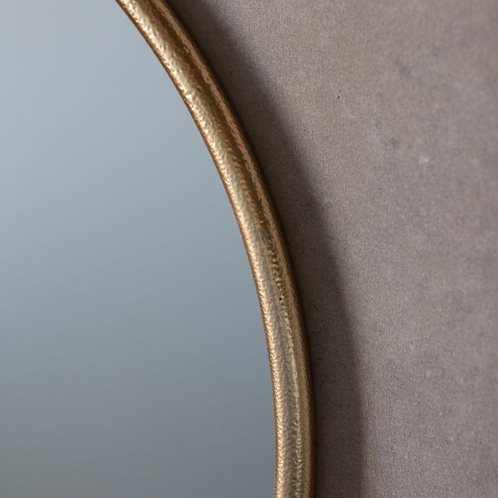 camarillo mirror in gold
