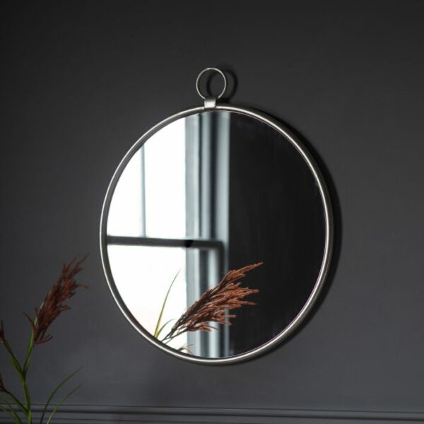 camarillo mirror in silver