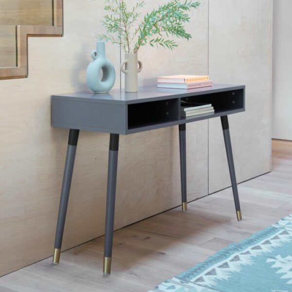 hughson desk/console in grey