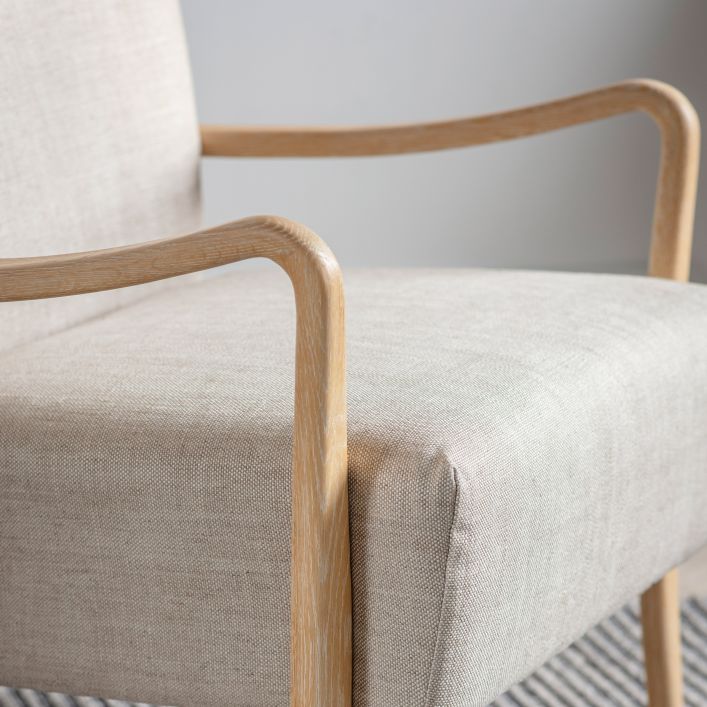 solano armchair in natural