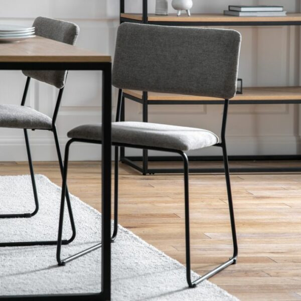 two eastvale dining chair in chocolate