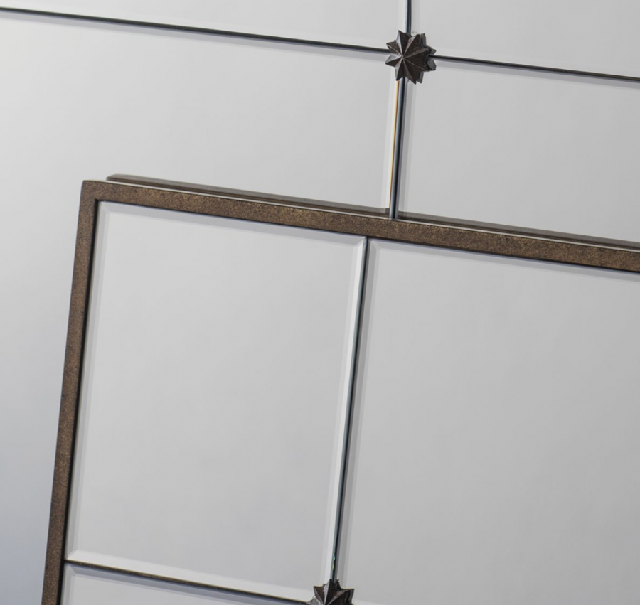 cerrito rectangular mirror