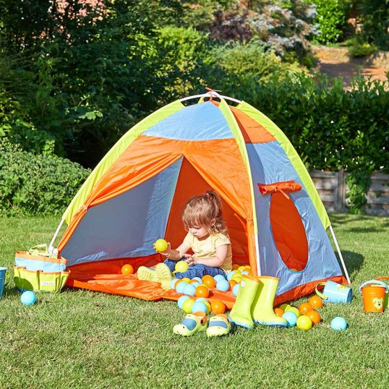 children's dome play tent with play balls