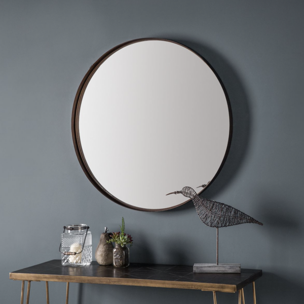 fortuna round mirror