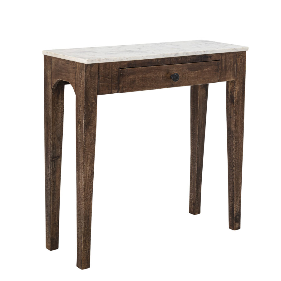ginage marble side table