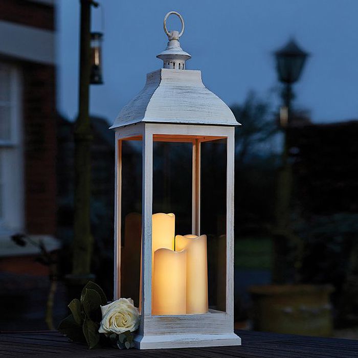 Happisburgh Giant Lantern Cream