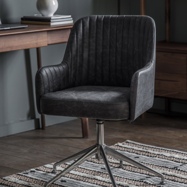 holtville swivel chair charcoal