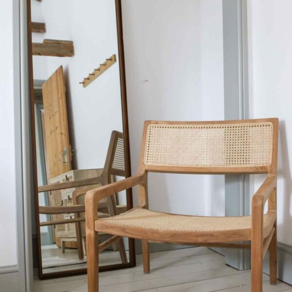 magda armchair natural with arms