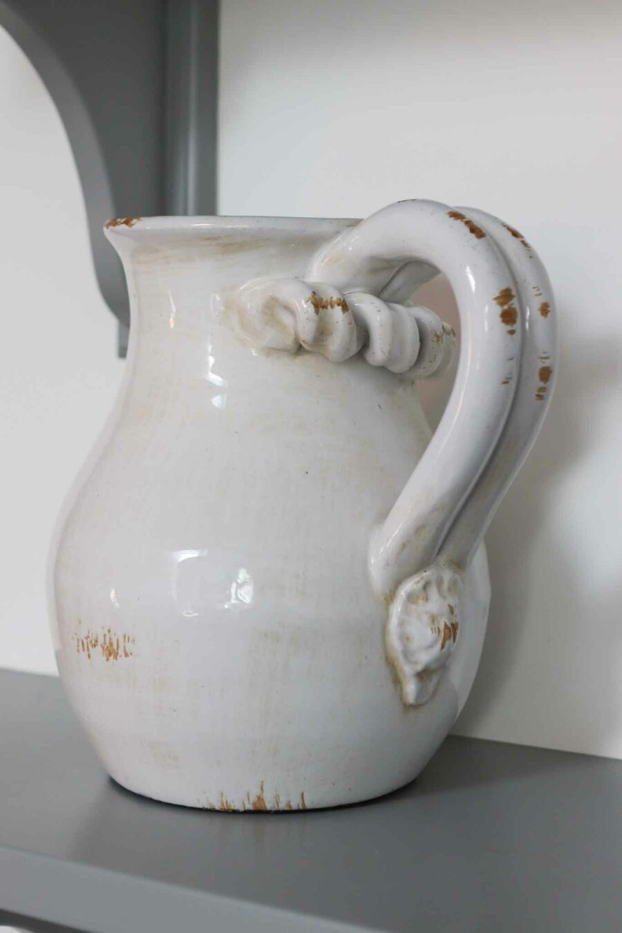 rustic ceramic jug