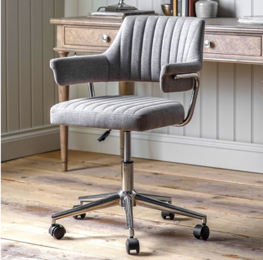 liguria swivel chair grey