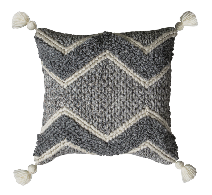 montana chunky yarn cushion