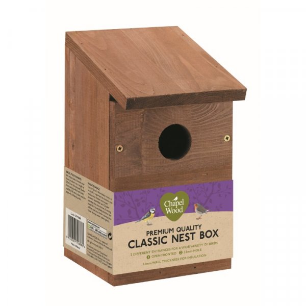 chapel wood premium quality nest box