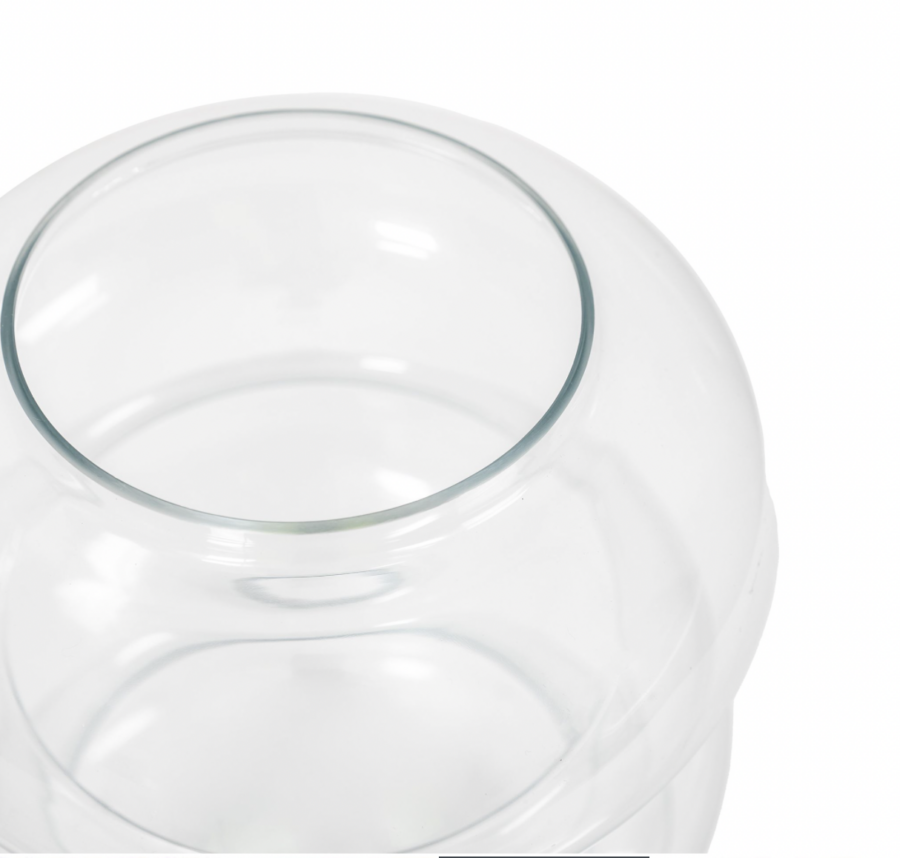 glass bubble vase