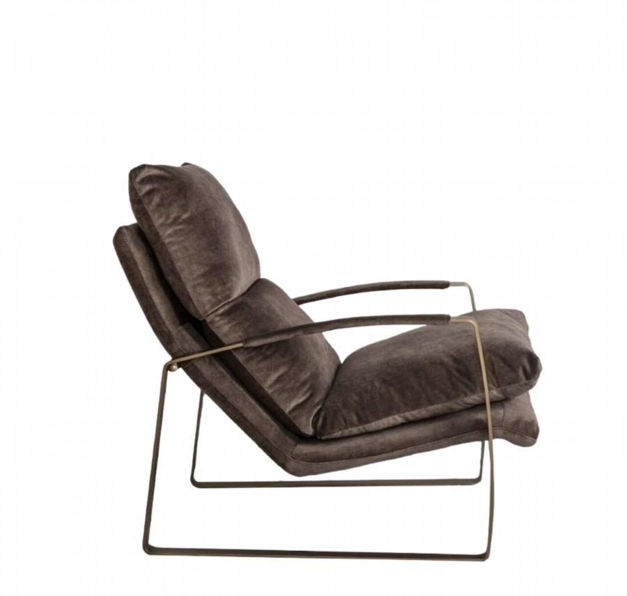 lounge chair vintage mineral leather