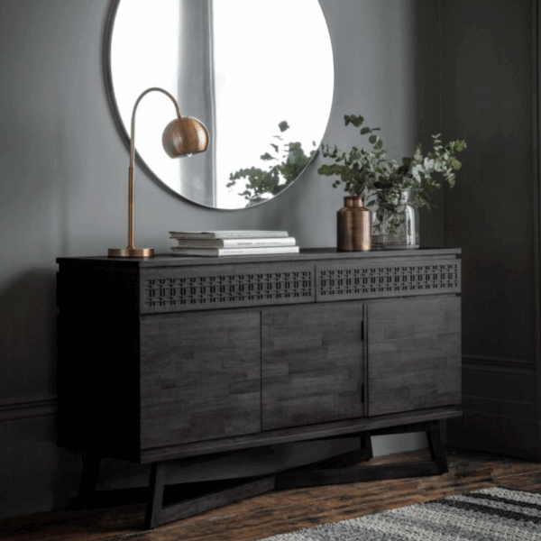 boho 3 door 2 drawer sideboard