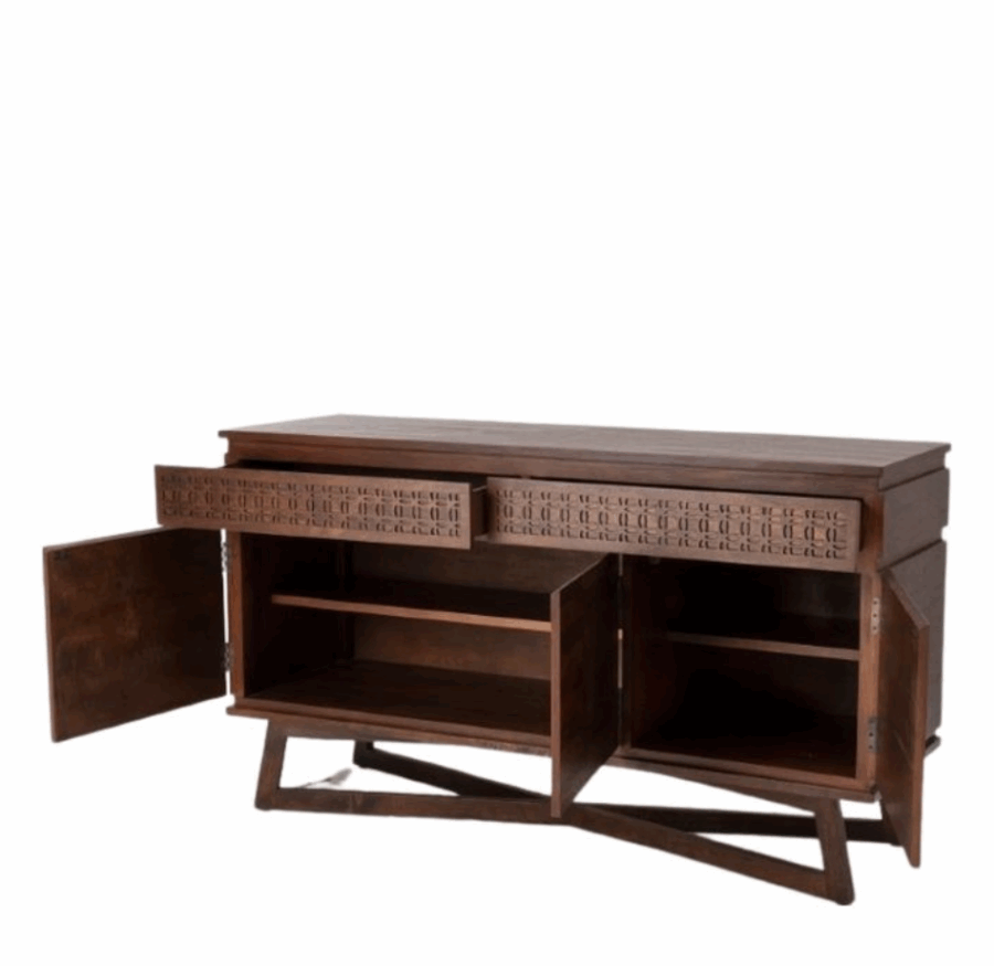 paris 3 door 2 drawer sideboard
