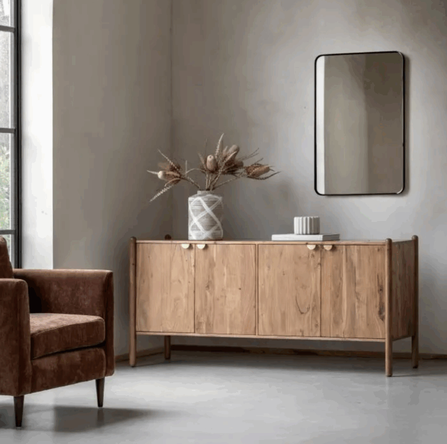 cannes 4 door sideboard