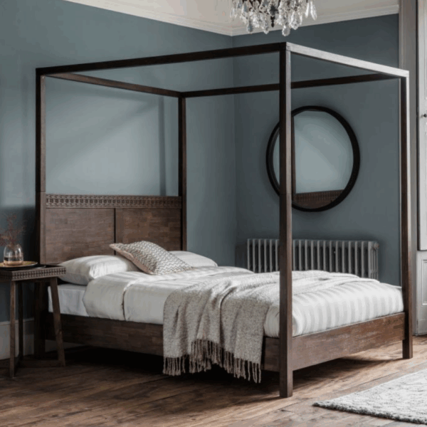 ibiza 4 poster bed king size (black) (copy)