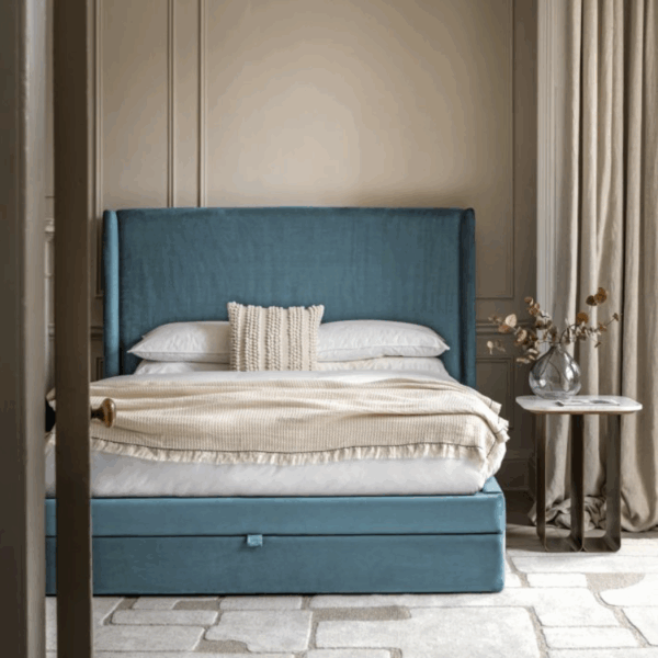 alstead bed double (atlantic blue)