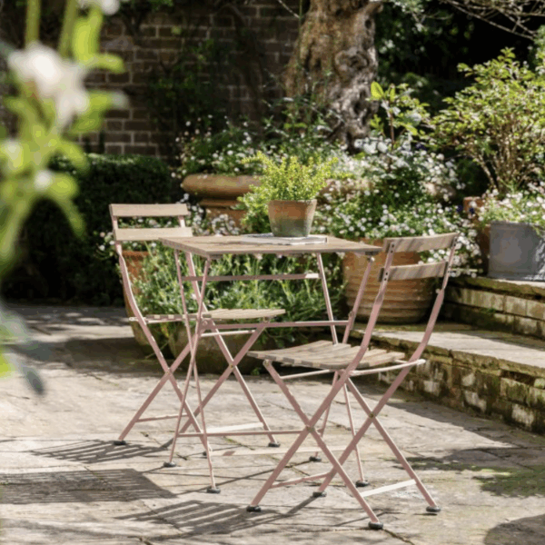 ontaro bistro set pink