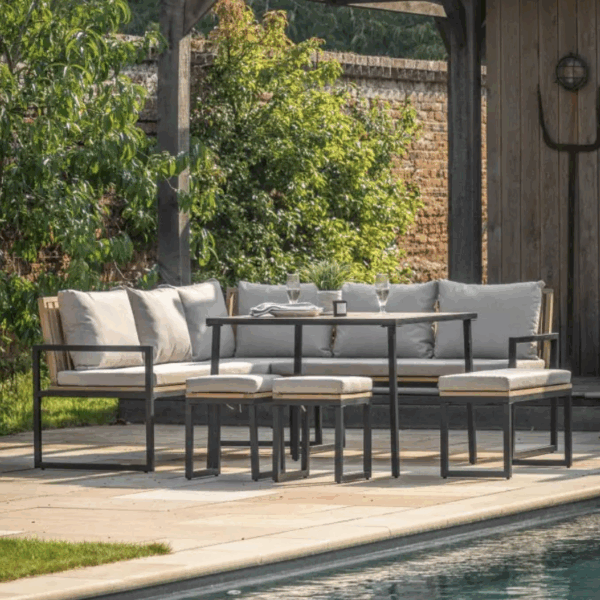 palette corner dining set