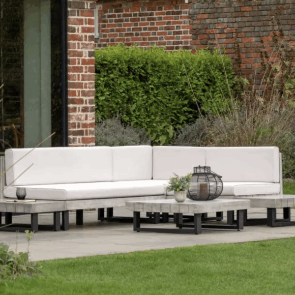 benison small corner lounge set