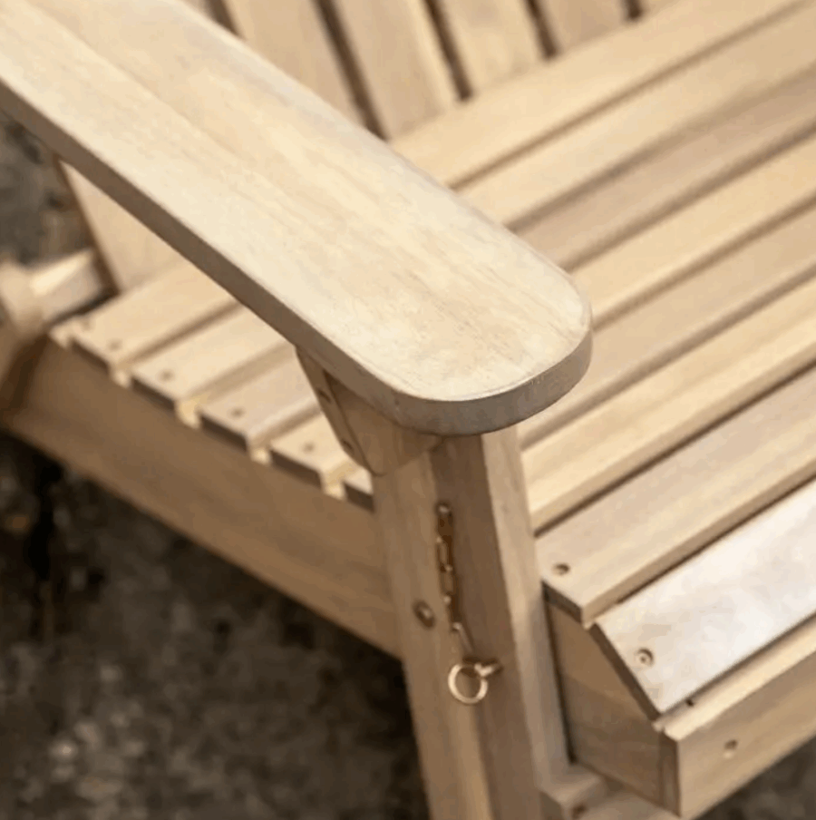aspen lounge chair with footstool