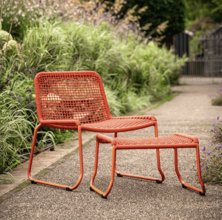 wieve lounge chair with footstool forest (copy)