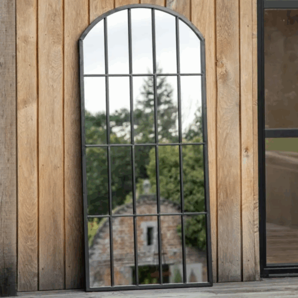 leto outdoor mirror black
